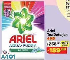 ARİEL TOZ DETERJAN ARİEL TOZ DETERJAN